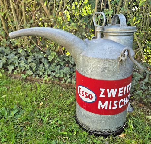 Esso zweitakt mischung kanne - esso, zweitakt-mischung