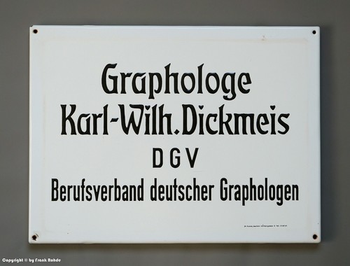 Altes emailschild graphologe - altes,