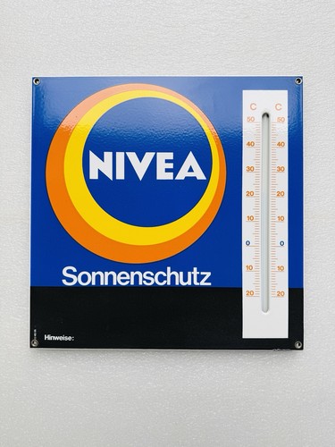 Emailschild nivea sonnenschutz - emailschild,
