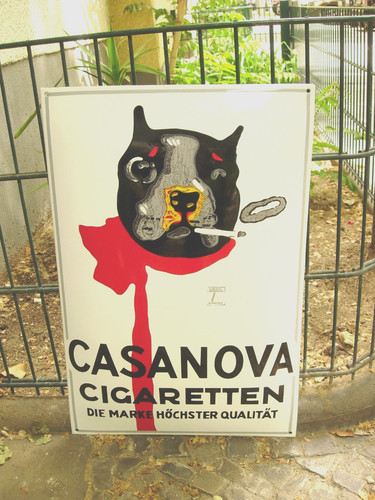 Altes emailschild casanova - altes,
