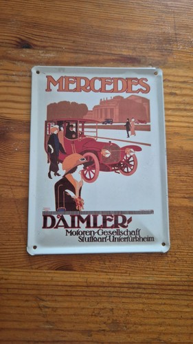 Mercedes/Daimler-Werbeschild