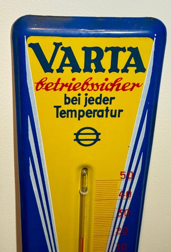 Emaileschild alt thermometer - emaileschild,