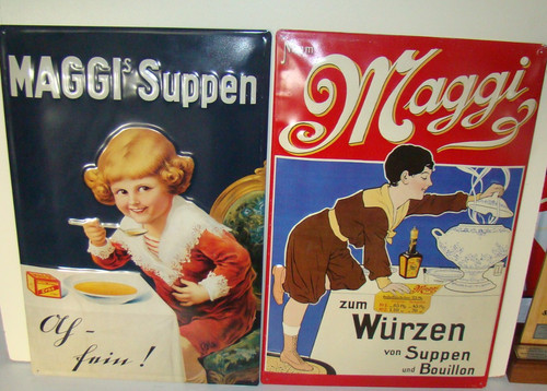 Maggi blechschilder 80er - blechschilder,