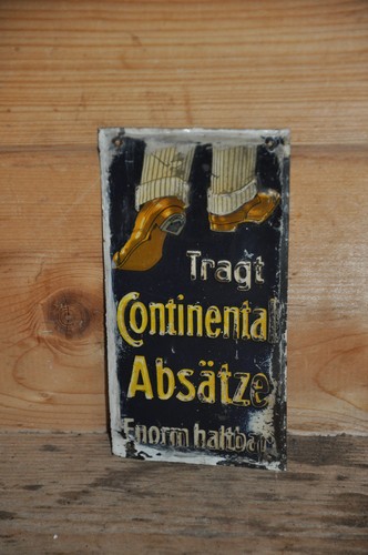 Altes blechschild 30er - altes,