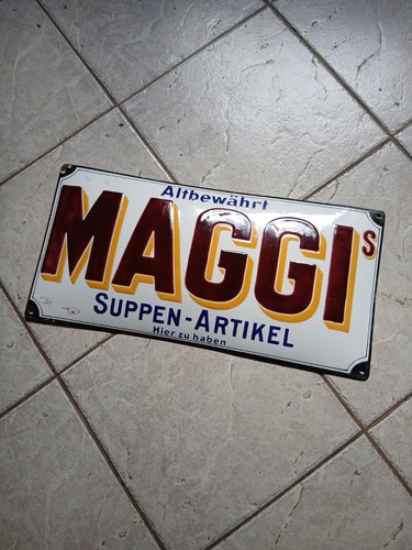 Emailschild maggi 1920 - um,