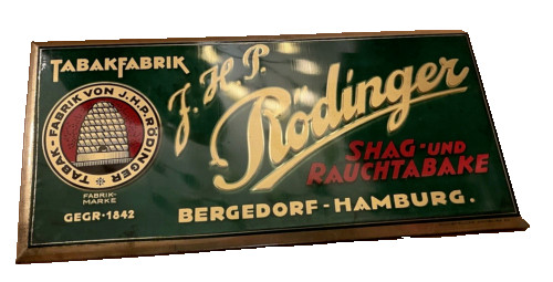 Orig reklameschild imoglas - orig., reklameschild/imoglas