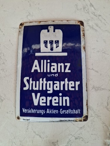 Altes emailschild allianz und - allianz,