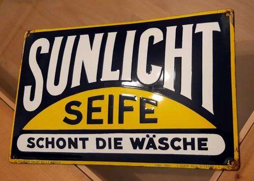 Kleines reclame emailschild - reclame,