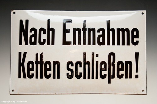 Altes emailschild nach - altes,