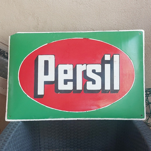 Persil emailleschild - persil,