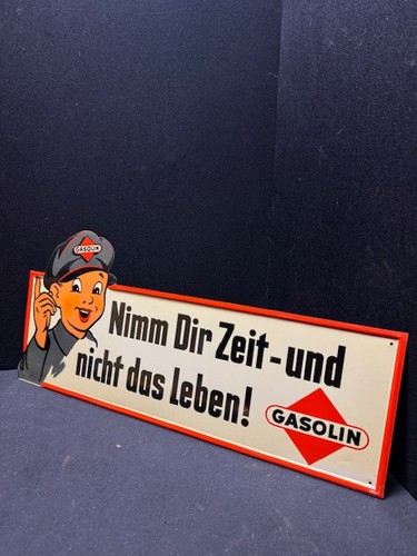 Gasolin blechschild nimm dir - blechschild,