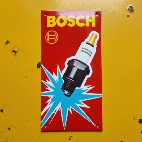 Emaille schild bosch - emaille,