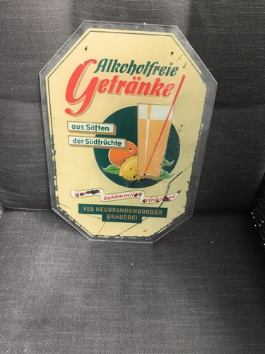 Werbeschild glas - werbeschild,