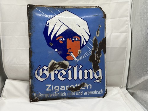 Emailleschild greiling - emailleschild, „greiling