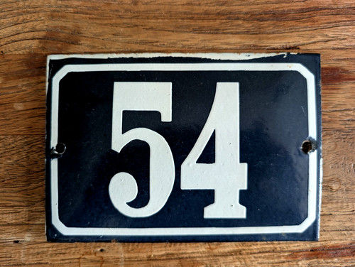 Altes email hausnummer schild - altes,