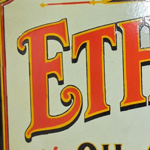 Ethel5 porzellan emailschild - ethel5,