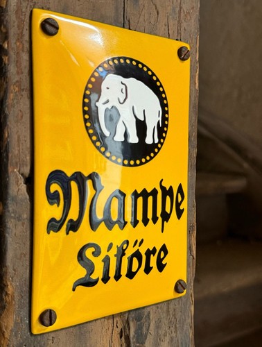 Türschild emailschild mampe - emailschild,