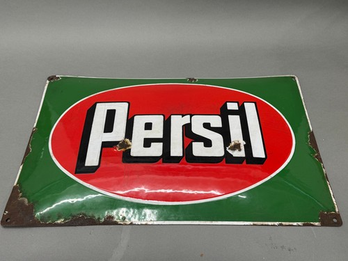 Sehr altes emailschild persil - sehr,