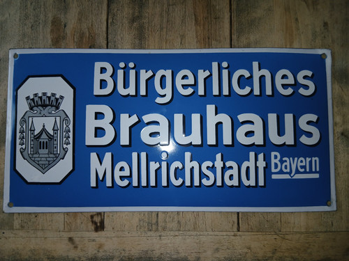 Uraltes brauerei reklame - uraltes,