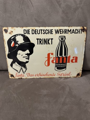 Top kleines emailleschild - top,