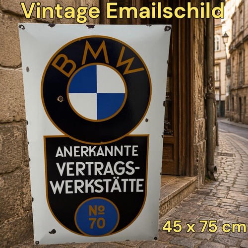 Vintage alt bmw wesrkstätte - alt,