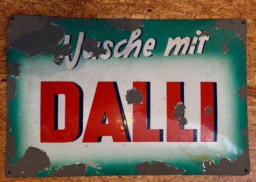 Dalli emailschild 40x60 - dalli,