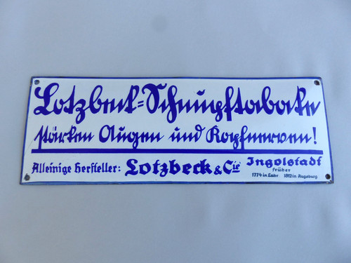 Altes emailschild lotzbeck - emailschild,