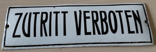Emailschild zutritt - emailschild,