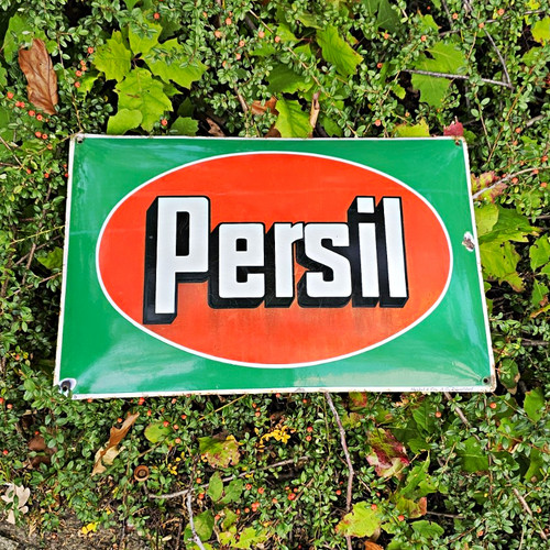 Persil emailleschild - persil,