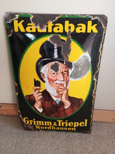 Original email schild - schild, kautabak