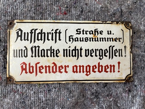 Emailschild hinweisschild - emailschild,