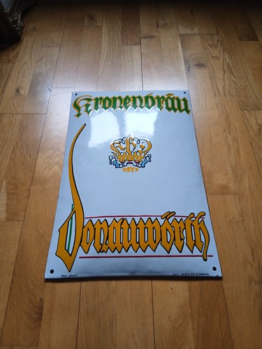 Uraltes emailschild - uraltes,