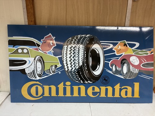 Emaille schild continental - emaille,