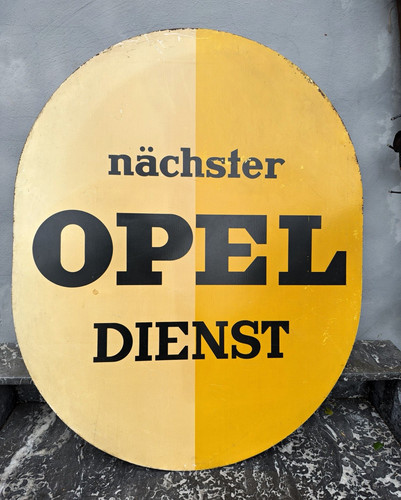Opel blechschild 1940 - opel,