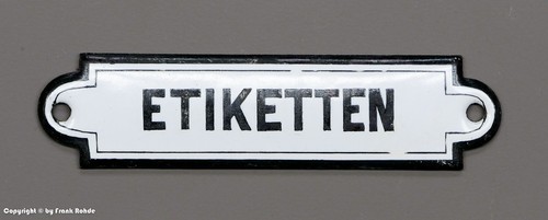Emailschild aus apotheke - emailschild,