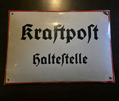 Kraftpost haltestelle - kraftpost,
