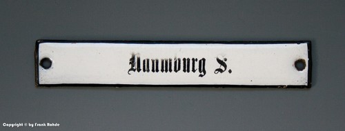 Kleines emailschild naumburg - kleines,