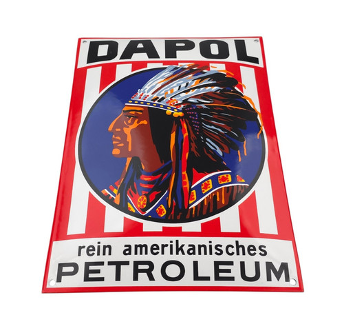 Dapol email schild 5x25cm - dapol,