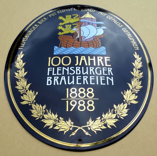 Emailschild 100 jahre - 100,