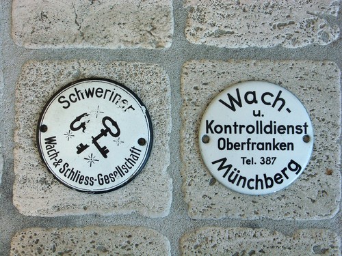 Wachschutzschilder aus email - wachschutzschilder,