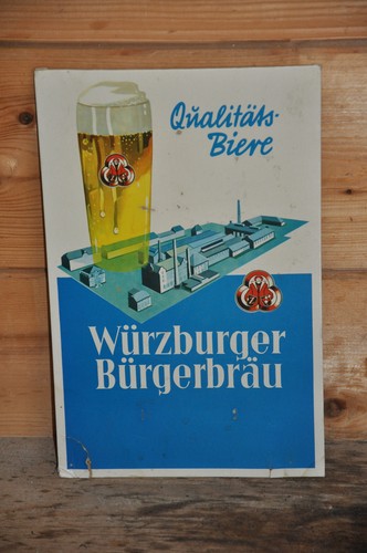 Altes brauereischild 50er - altes,