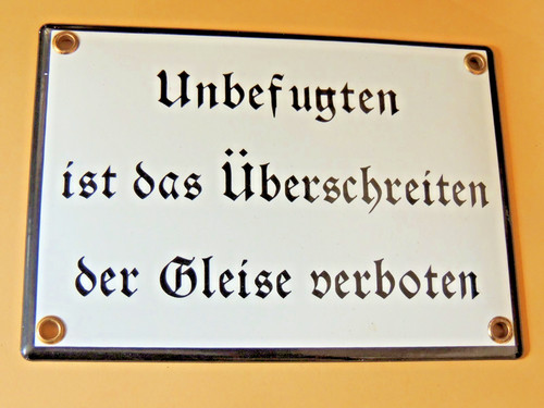 Unbefugten ist das